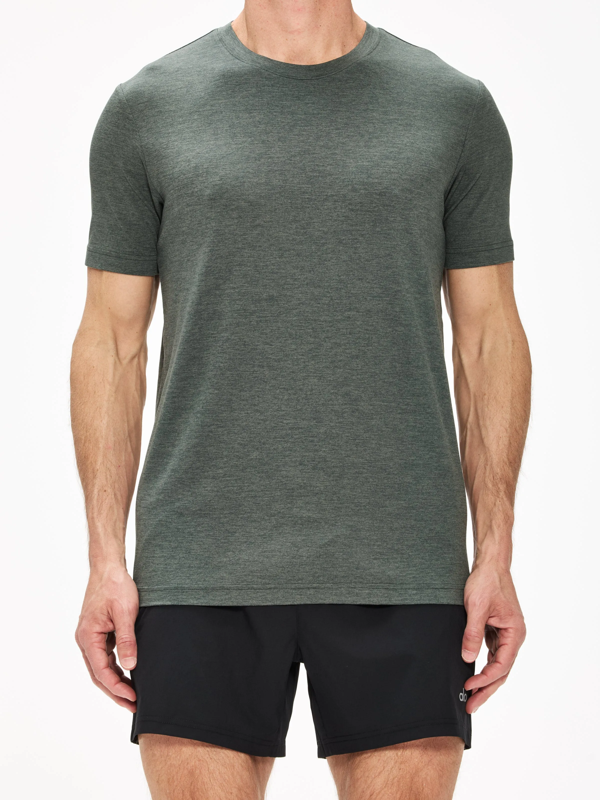 Alo Yoga Conquer Reform Crewneck Short Sleeve