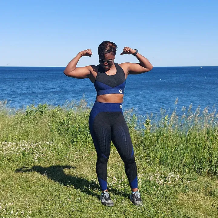 Compression two-piece Luxe Crossover set