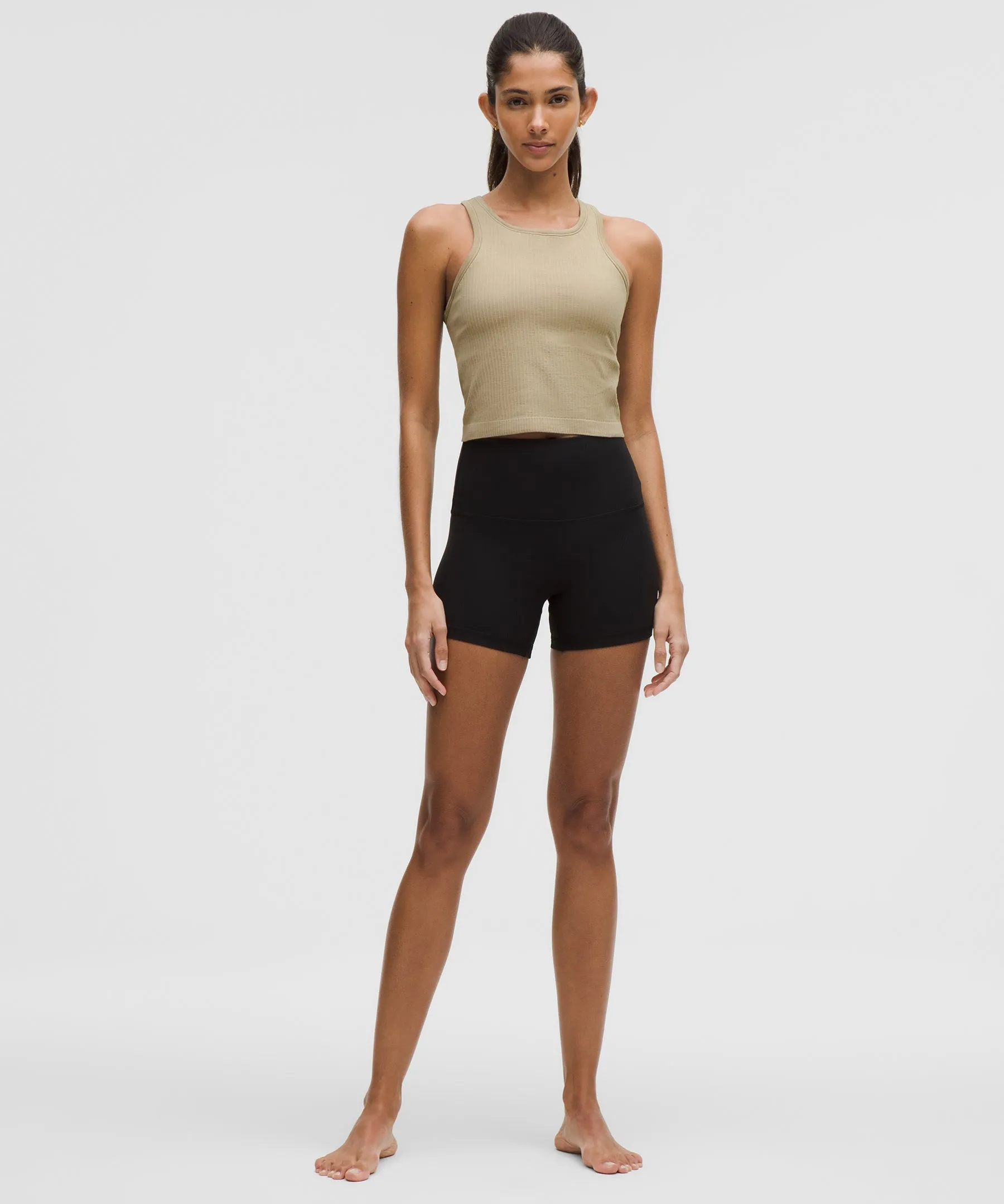 Lululemon Ebb To Street Cropped Racerback Tank