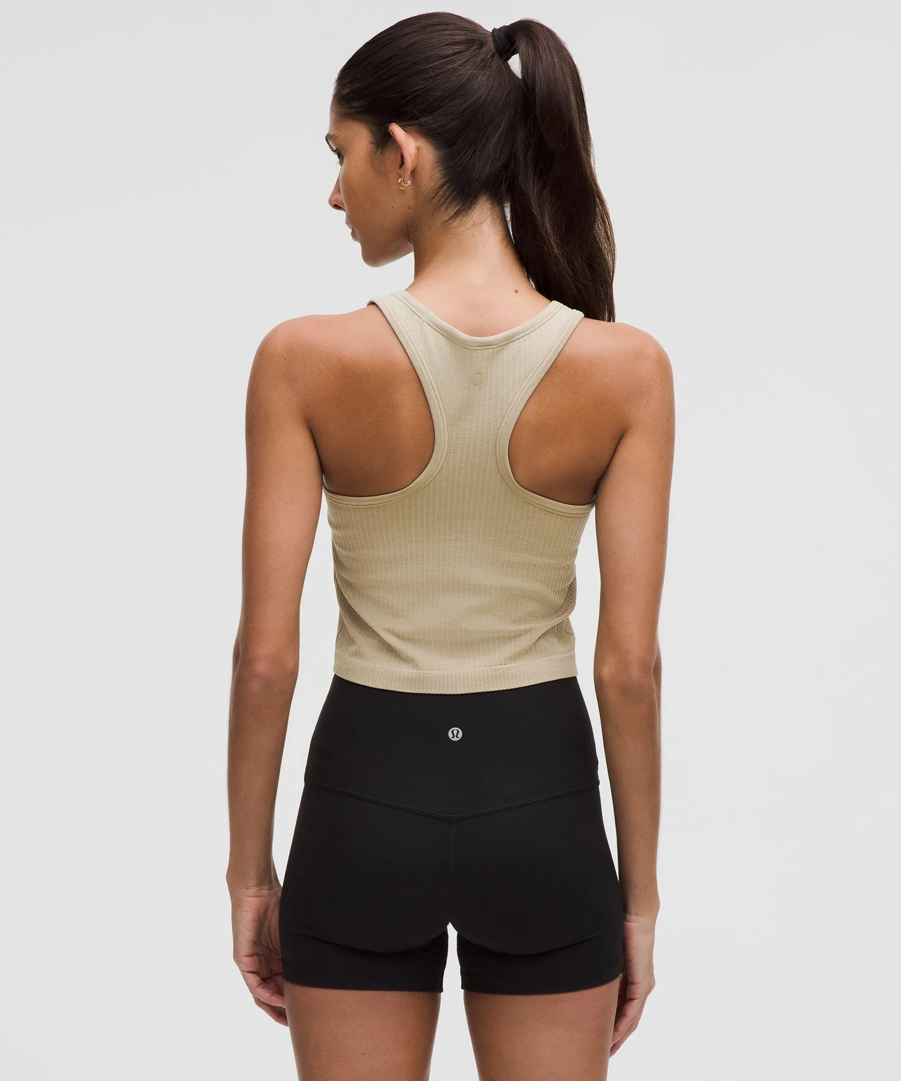 Lululemon Ebb To Street Cropped Racerback Tank