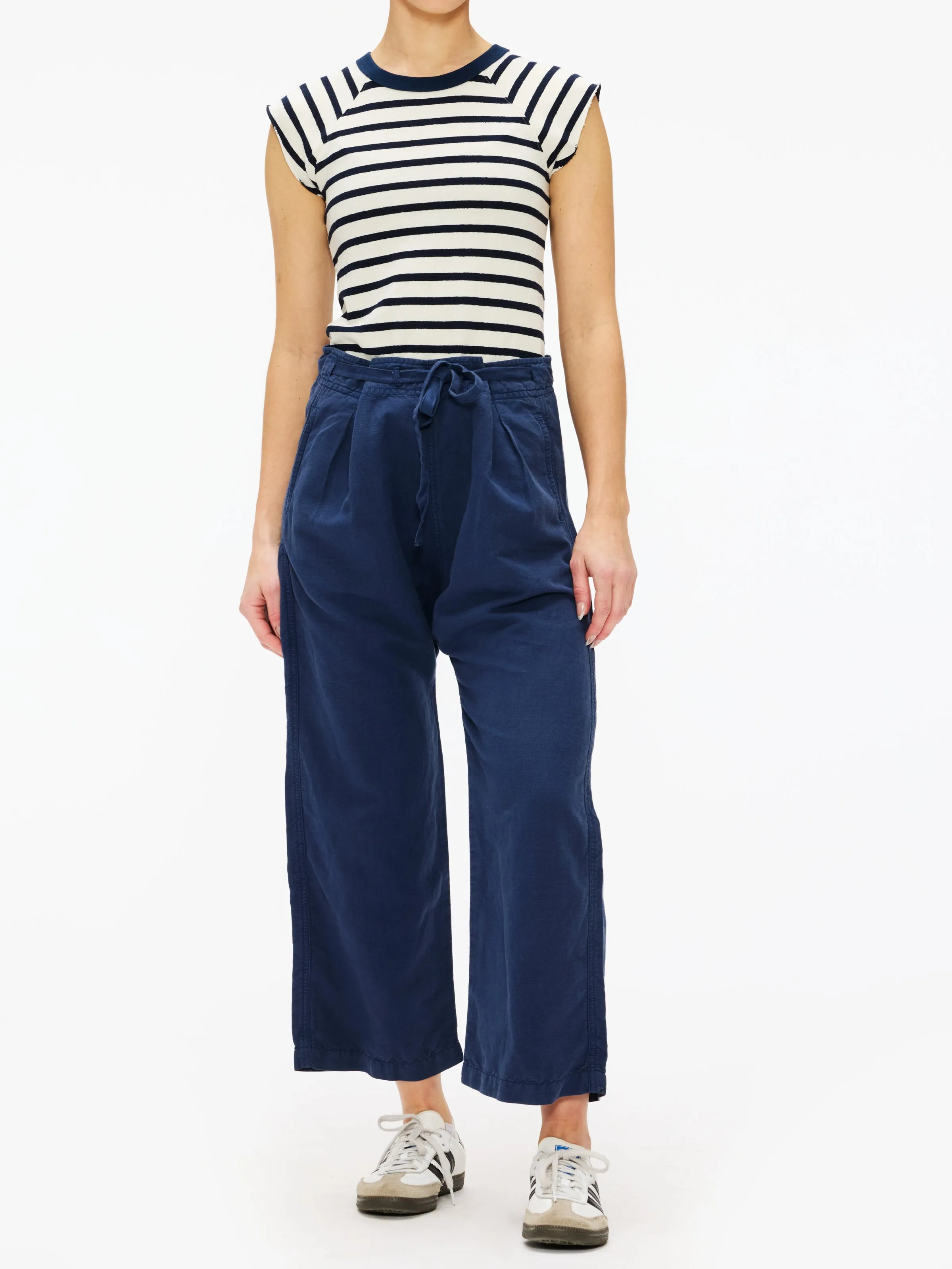 NSF Chloe Fitted Raglan Stripe