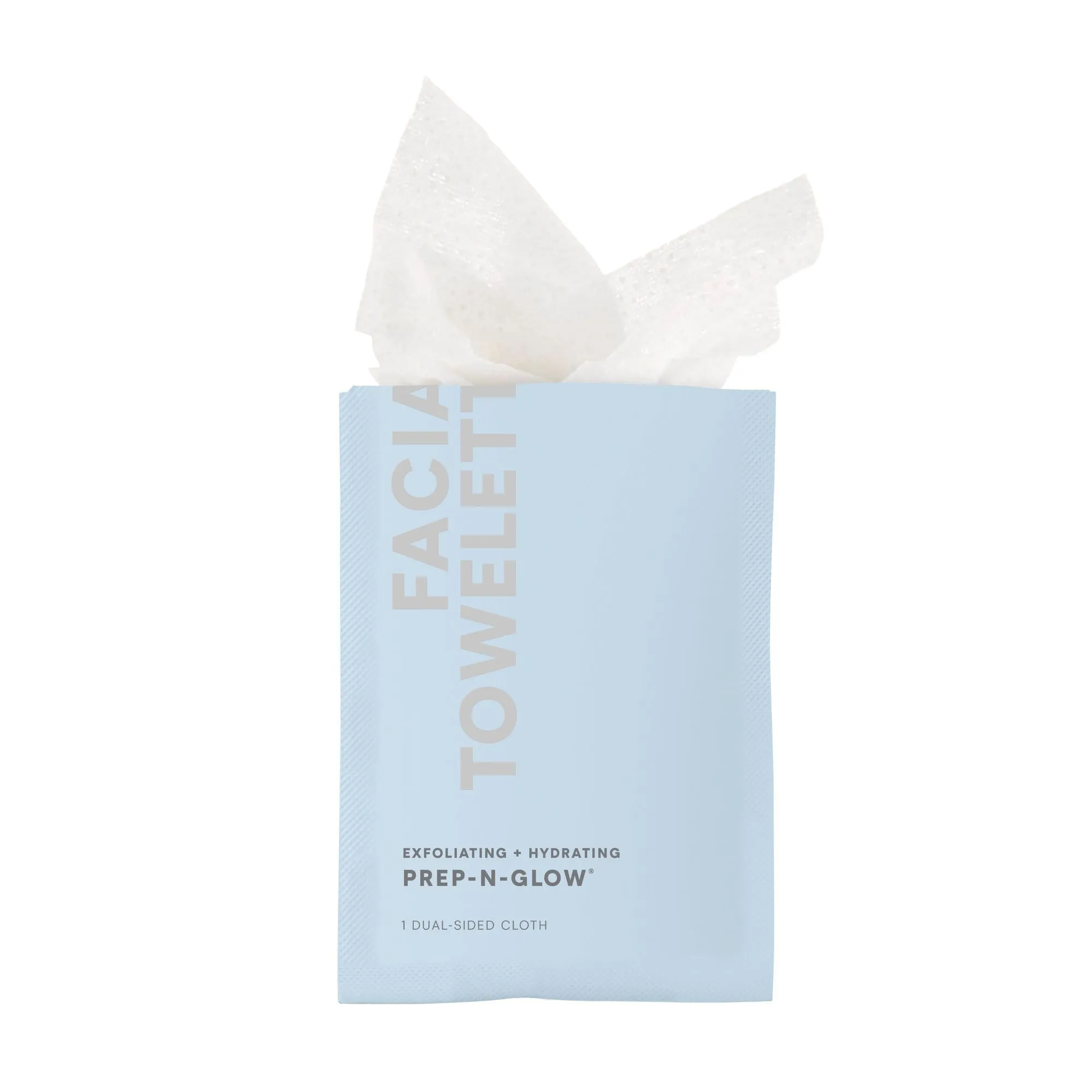 Nuface Prep-N-Glow Cleanse Exfoliation Cloths - 20-pack