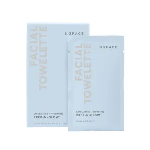 Nuface Prep-N-Glow Cleanse Exfoliation Cloths - 20-pack