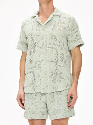 Oas Cuba Crochet Shirt