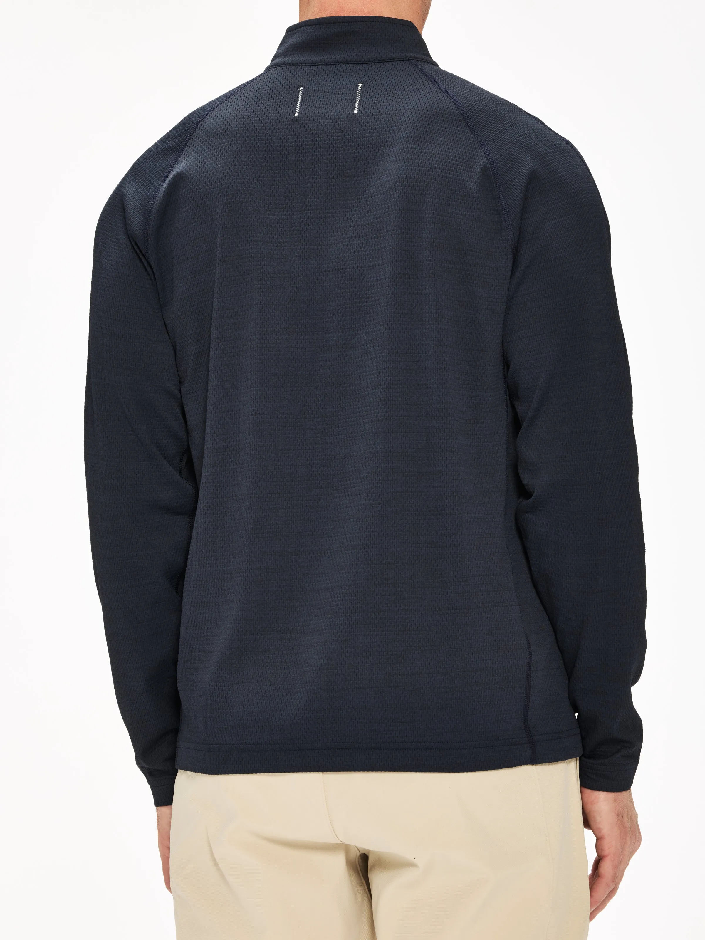 Reigning Champ Solotex Mesh Tiebreak Quarter Zip