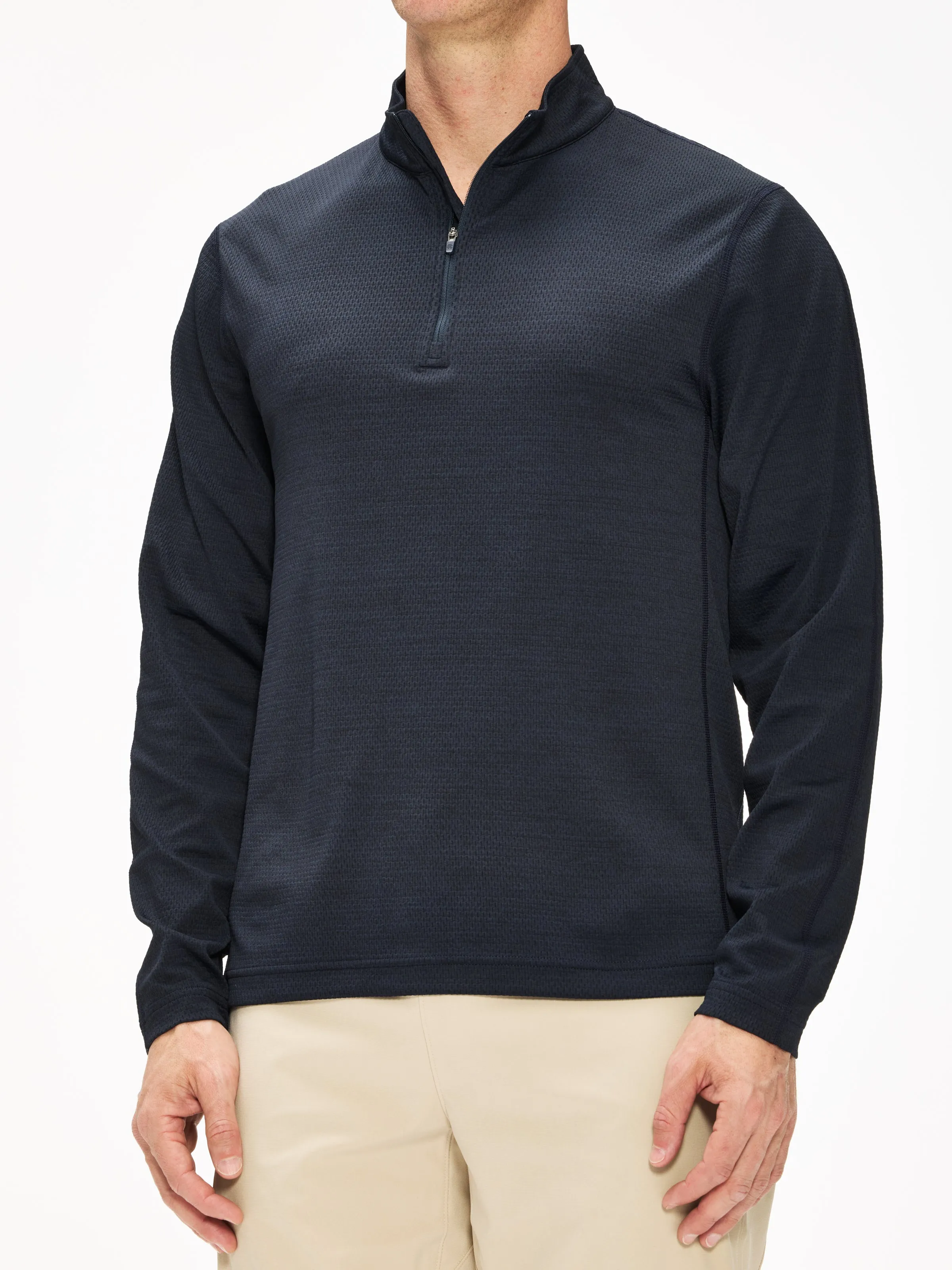 Reigning Champ Solotex Mesh Tiebreak Quarter Zip