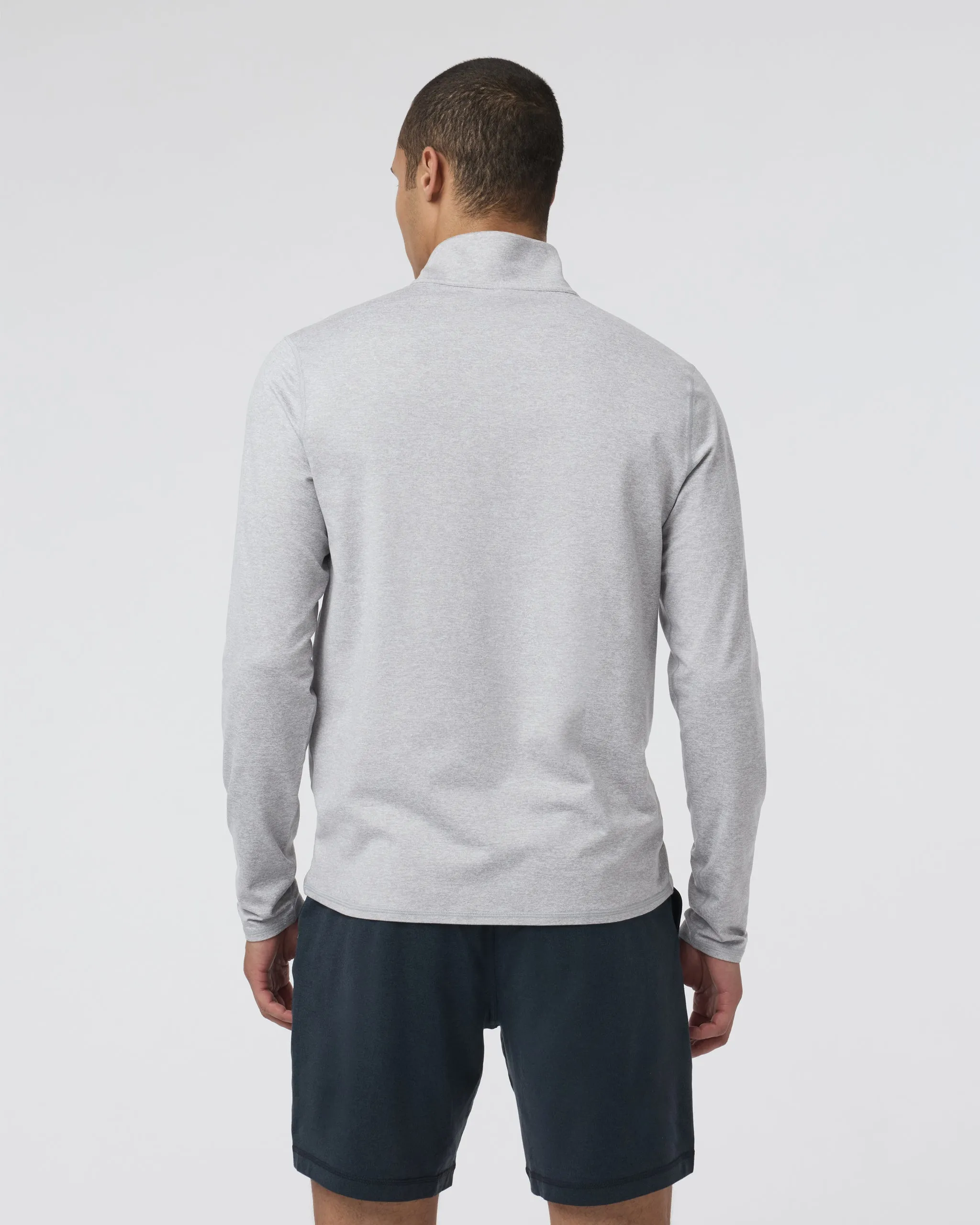 Vuori Ponto 1/2 Zip Mock Neck